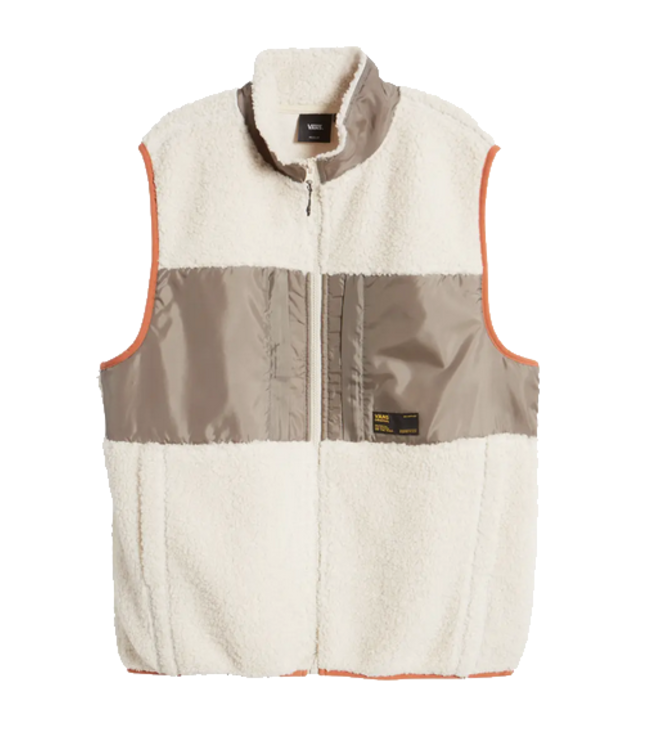 Vans Vans Mens Trevor Shirpa FullZip Vest VN000HPNDB81