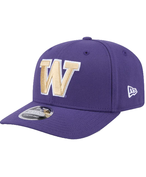 New Era 970 Washington Huskies Stretch Snap Hat - Athlete's