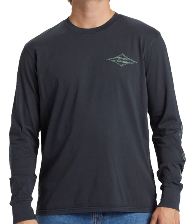 Billabong Billabong Mens Crayon Wave Long Sleeve Shirt ABYZT02553