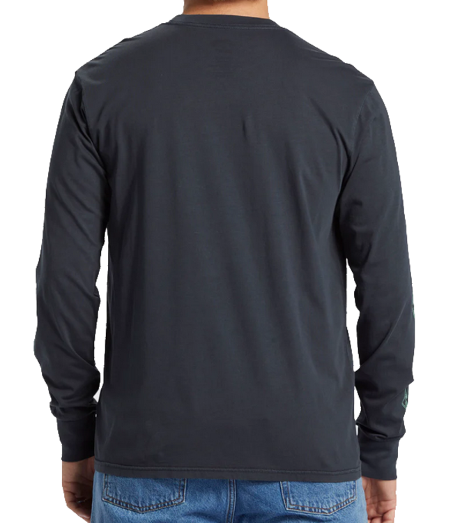 Billabong Billabong Mens Crayon Wave Long Sleeve Shirt ABYZT02553