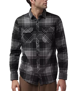 Fox Fox Mens Traildust Flannel BLK 31961 001