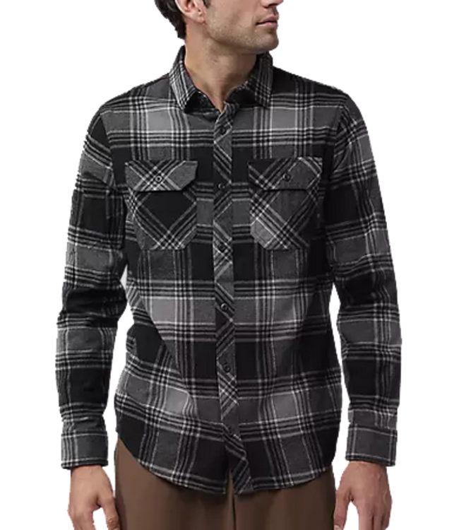 Fox Fox Mens Traildust Flannel BLK 31961 001