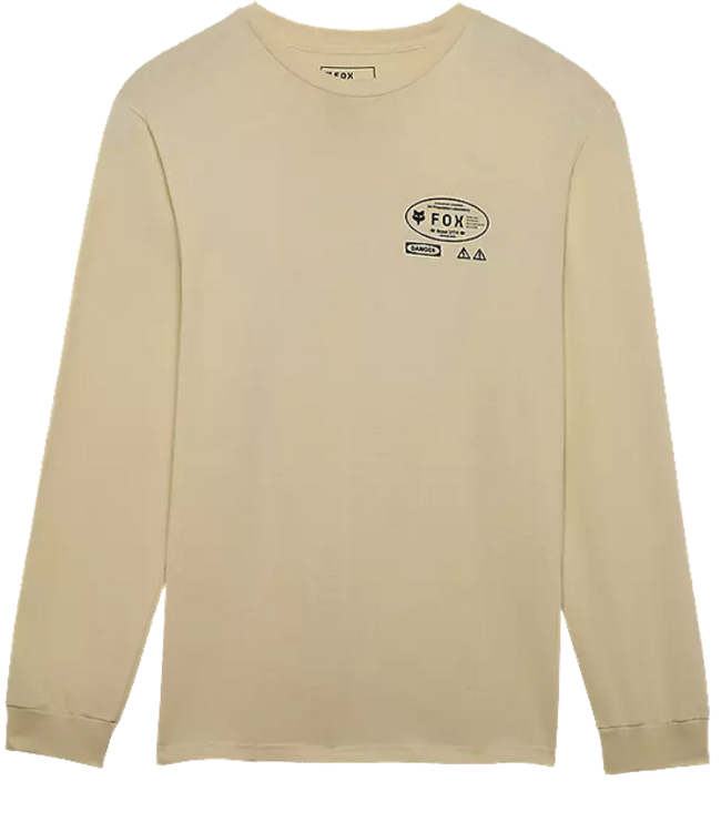 Fox Fox Mens Stamped LS Premium Tee CRM 32840 242