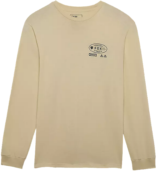 Fox Mens Stamped LS Premium Tee CRM 32840 242 - Athlete's Choice