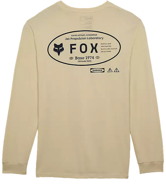 Fox Fox Mens Stamped LS Premium Tee CRM 32840 242