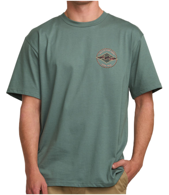 Billabong Billabong Mens Rotor Diamond TShirt 24A351540 DKA