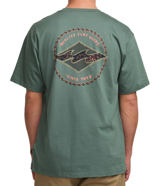 Billabong Billabong Mens Rotor Diamond TShirt 24A351540 DKA