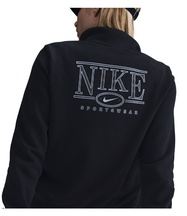 nike Nike Wmns NSW Club Mock Quarter Zip HJ985 010