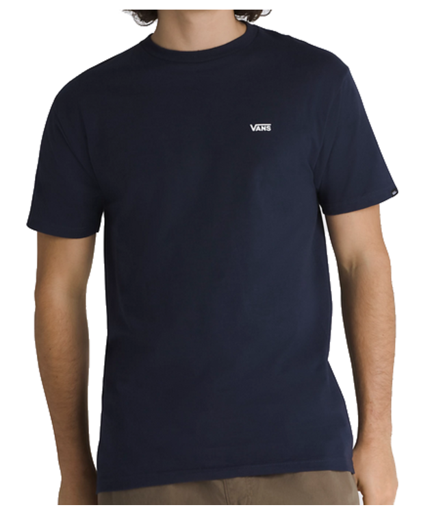 Vans Vans Mens Left Chest Logo TShirt Navy VN0A3CZENVY