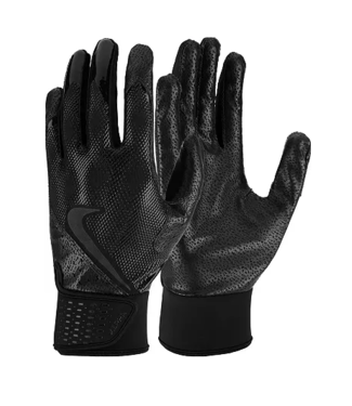 nike Nike Alpha Adult Batting Gloves Blk/Blk FB2309 094