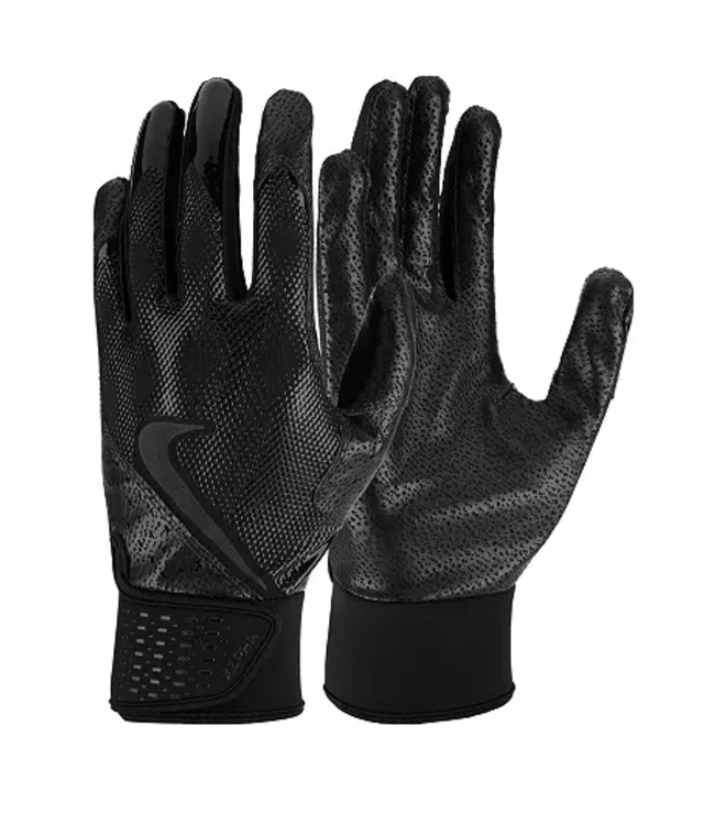 nike Nike Alpha Adult Batting Gloves Blk/Blk FB2309 094