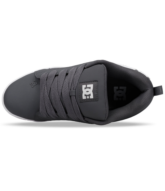 DC DC Mens Court Graffik Gray/White DC01661065