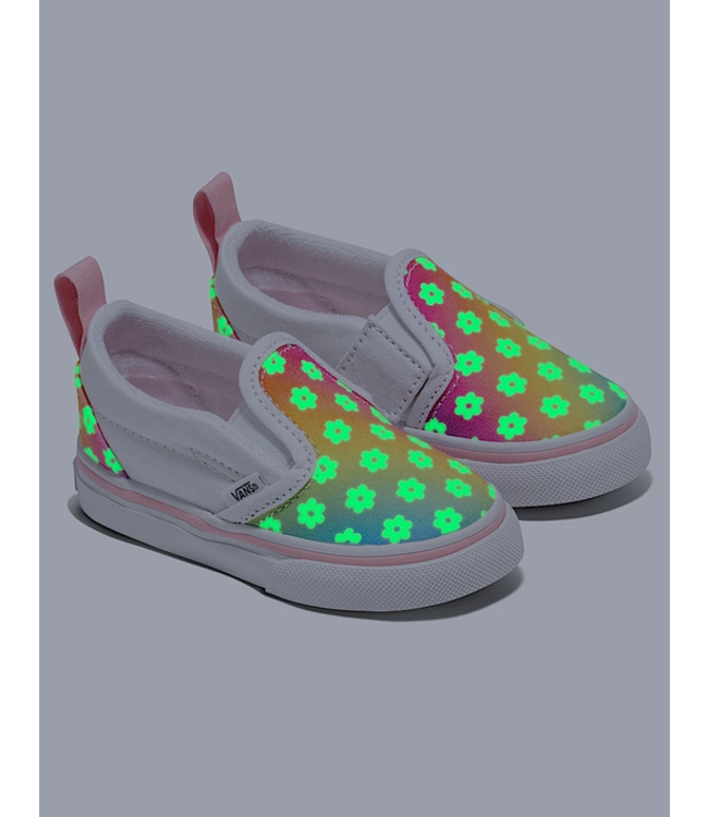 Vans Vans Youth Classic Slip On Glow Rainbow VN000D0JAHP1