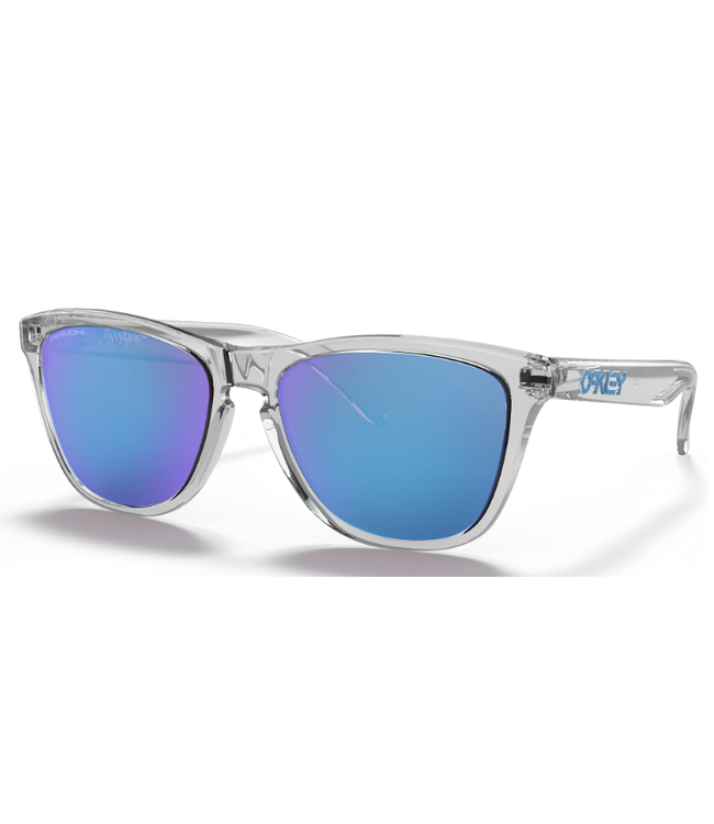 Oakley Oakley Frogskins Crystal Clear  Prizm Sapphire  9013 D055