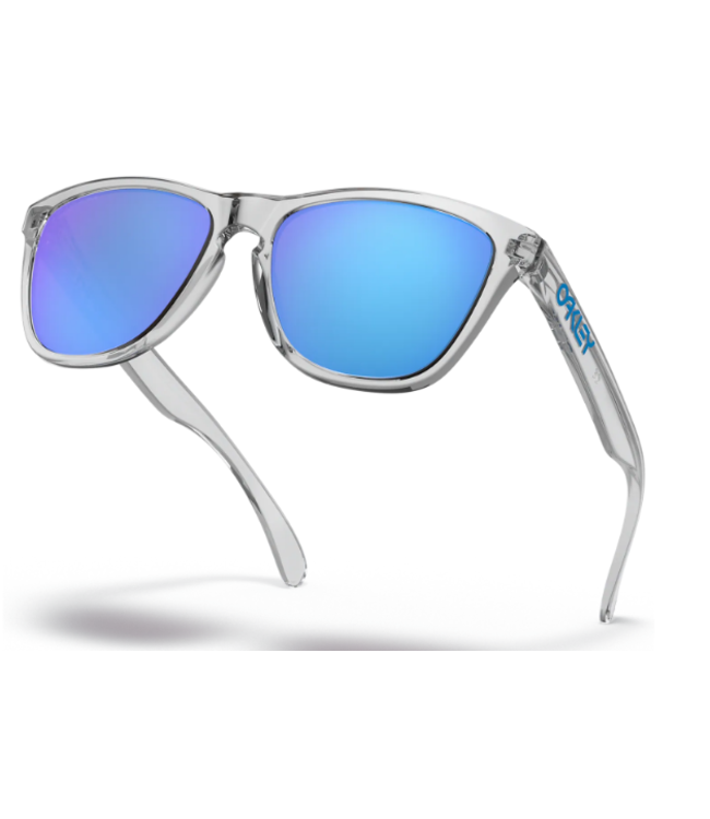 Oakley Oakley Frogskins Crystal Clear  Prizm Sapphire  9013 D055