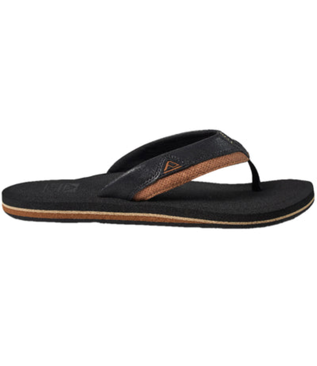 Reef Reef Mens Cushion Dawn Sandal Black/Tan