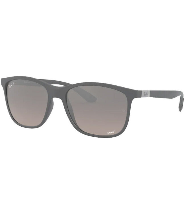 Ray Ban Ray Ban Chromance Sand Grey W/Grey Mirror Silver Lens 0RB4330