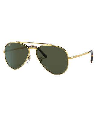 Ray Ban Ray Ban New Aviator Legend Gold Green ORB3625 919631