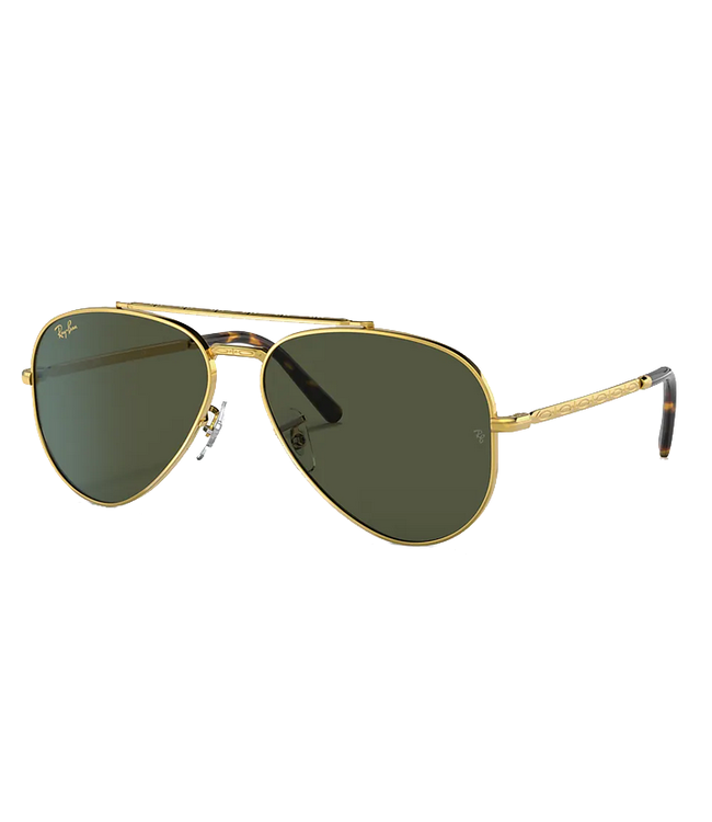 Ray Ban Ray Ban New Aviator Legend Gold Green ORB3625 919631