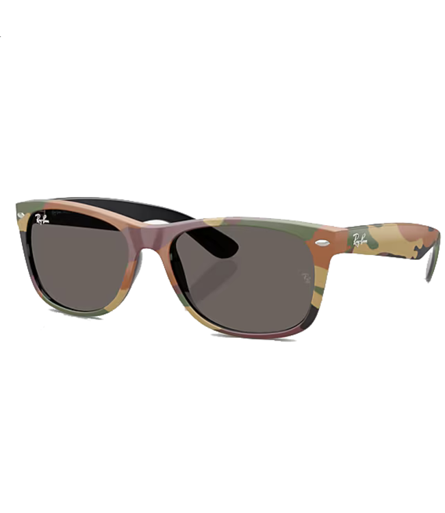 Ray Ban Ray Ban New Wayfarer Green Green Camu ORB2132 682331