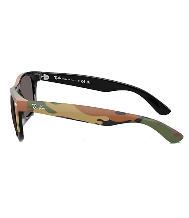 Ray Ban Ray Ban New Wayfarer Green Green Camu ORB2132 682331