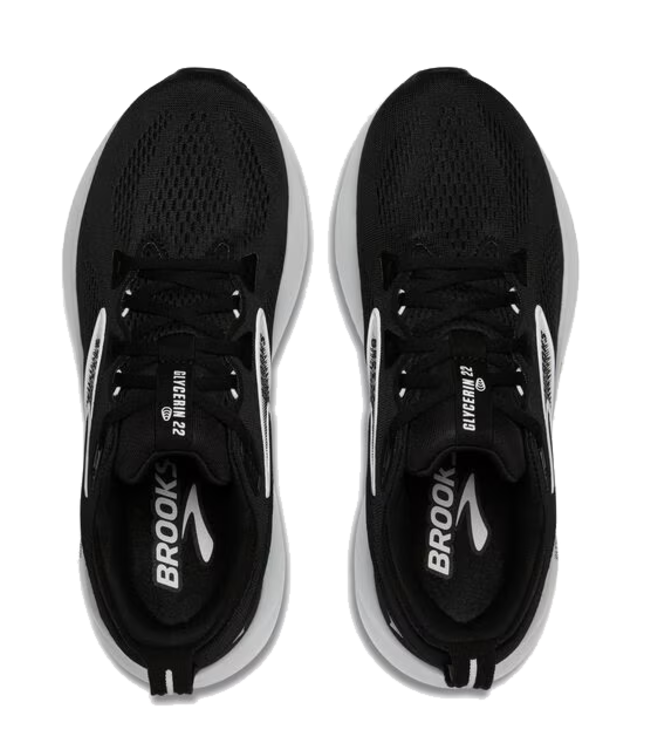 Brooks Brooks Mens Glycerin 22 Black/Gray/White 110445 (D) 090