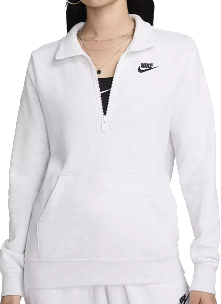 Nike Wmns NSW Club Fleece Quarter Zip DQ5838 051 - Athlete's Choice