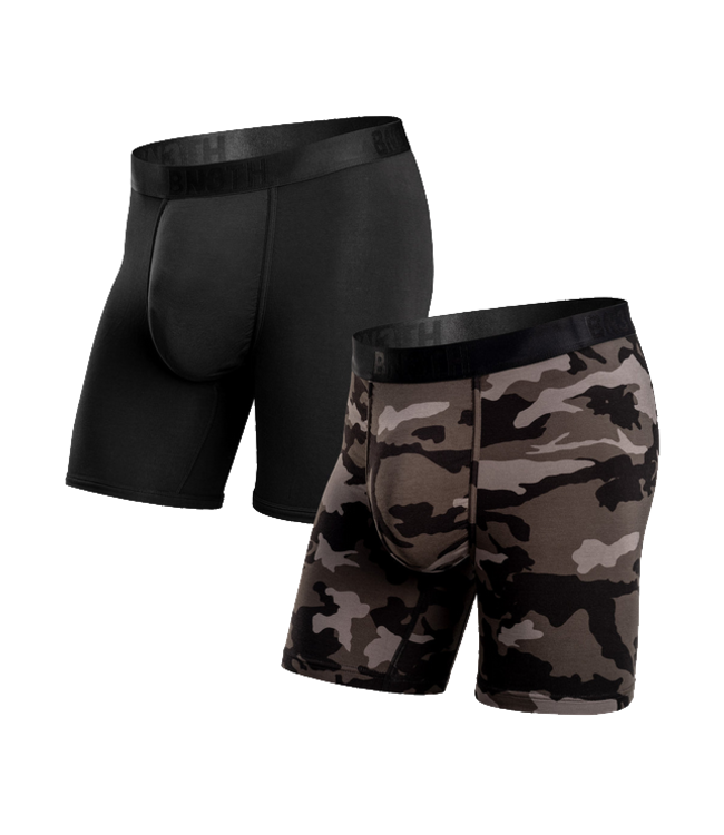 MyPakage BN3TH Classic Icon Boxer Brf 2pk Blk Camo Cvrt M119017