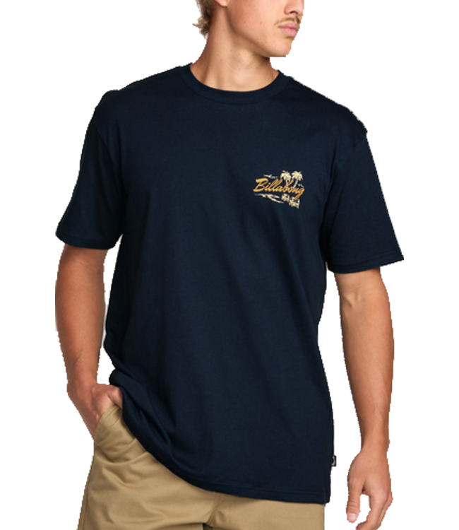 Billabong Billabong Mens Skull Island SS TShirt 24A352509 NVY