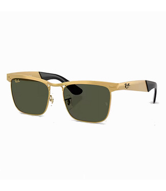 Ray Ban Ray Ban Wayfarer Deluxe Sanblasted Legend Gold Green ORB3875