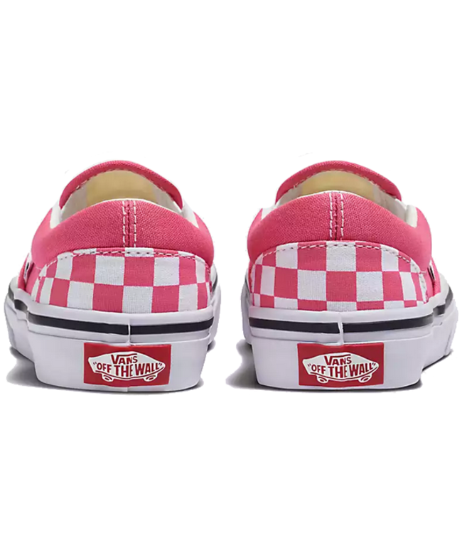 Vans Vans Kids Classic Slip On Color Theory Checker Honeysuckle