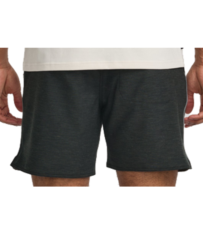 RVCA Mens Yogger Hybrid 17 Black Shorts
