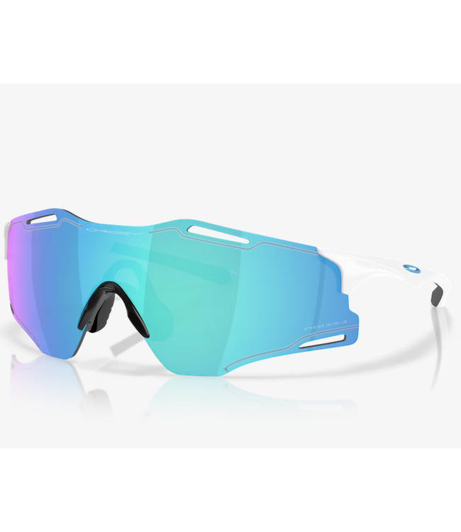 Oakley Oakley Cybr Dyno Polished White Prizm Sapphire