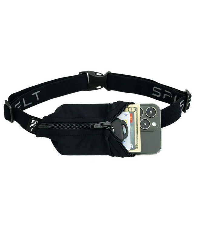 SPIbelt The SPIbelt Black W/Black Zipper