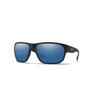 Smith Smith Arvo Matte Black Chromapop Polorized Blue Mirror