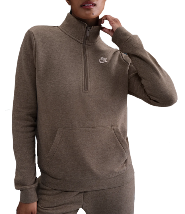 nike Nike Wmns NSW Club Fleece Half Zip DQ5838 214
