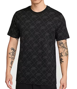 nike Nike Mens NSW TShirt AOP SSNL Club HQ9169 010