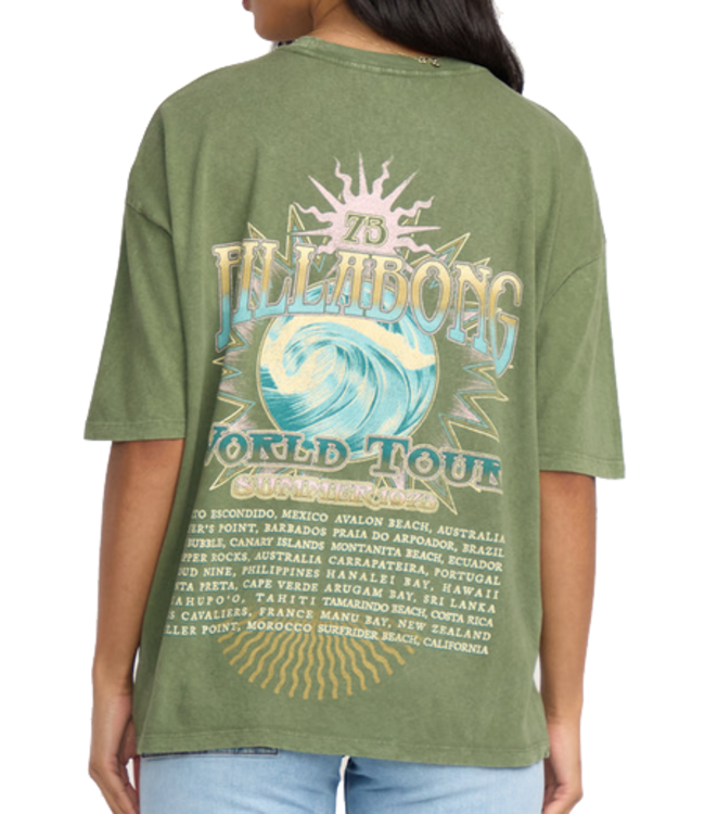 Billabong Billabong Womens Take A Tour TShirt 24B353517
