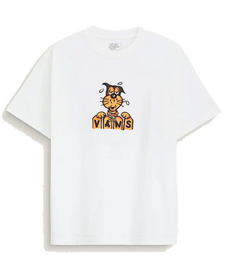 Vans Vans Mens Waffles the Dog TShirt White  VN000PBAWHT1
