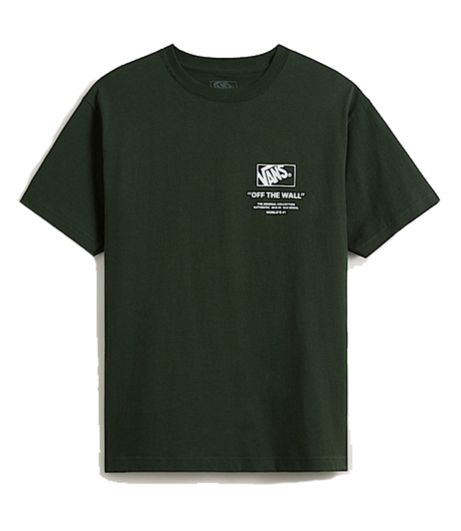 Vans Vans Mens Service Repair TShirt Dried Kelp VN000PBEEMU