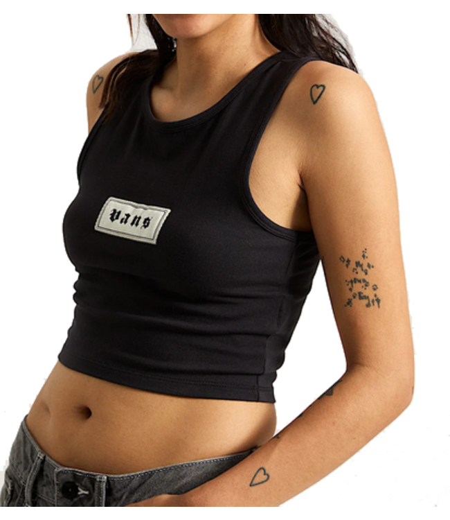 Vans Vans Wmns Upworn Fitted Tank Black VN000PQWBLK