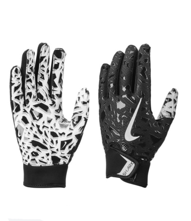 nike Nike Youth Shark 2.0 Football Glove Blk/Wht
