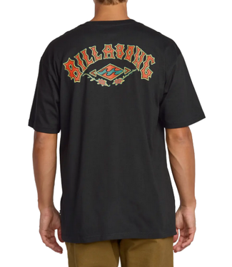 Billabong Billabong Mens Rose Arch TShirt Blk 24A353511