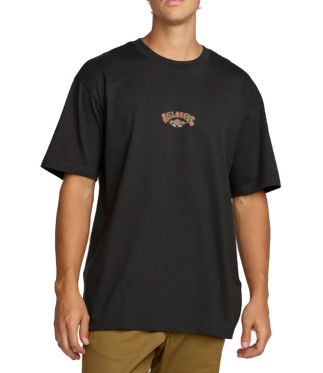 Billabong Billabong Mens Rose Arch TShirt Blk 24A353511