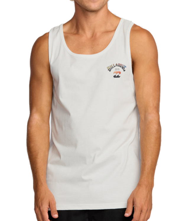 Billabong Billabong Mens Arch Fade Tank Off White 24A53501