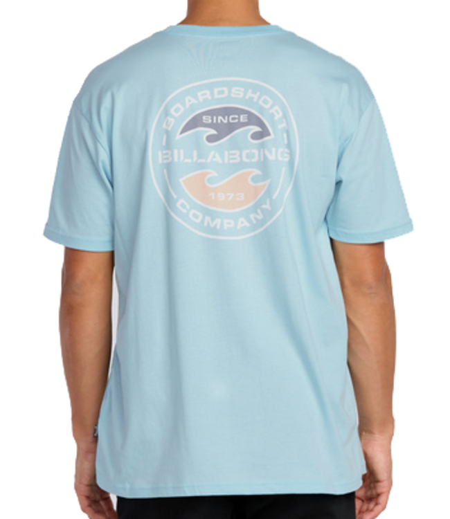 Billabong Billabong Mens Hollow Premium Crown Blue TShirt 24A353502