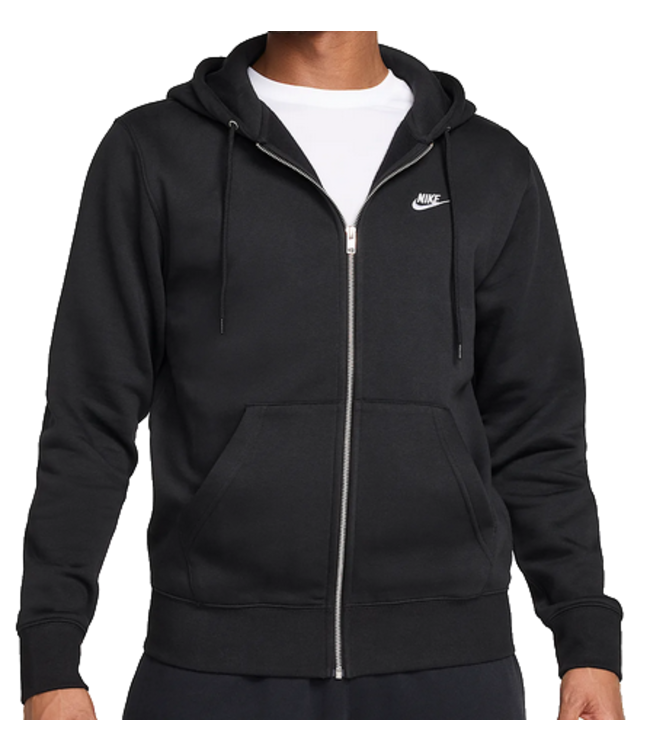 nike Nike Mens Club BB Full Zip Hoodie FN3861 010