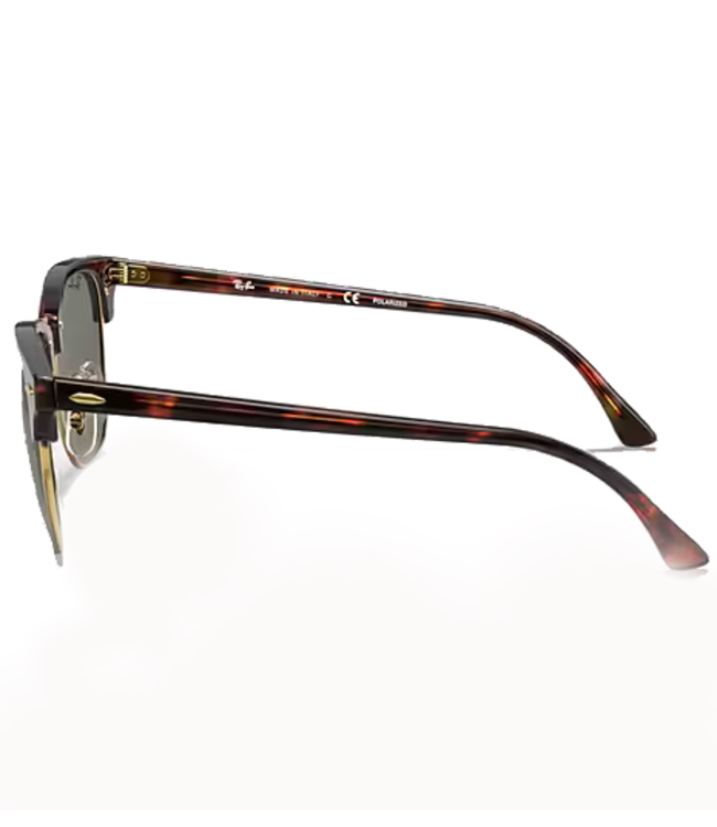 Ray Ban Ray Ban Clubmaster Mock Tortoise On Arista G15 Green ORB3016