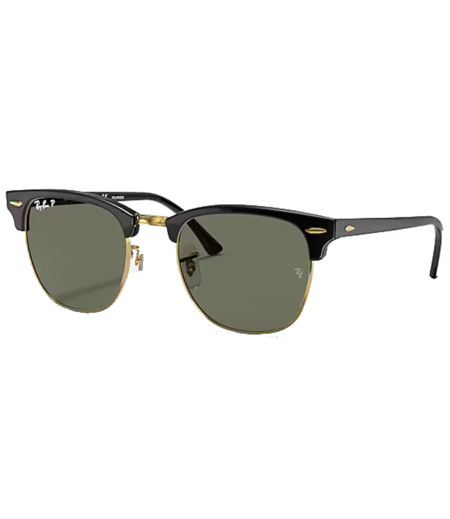 Ray Ban Ray Ban Clubmaster Black On Arista G15 Green ORB3016