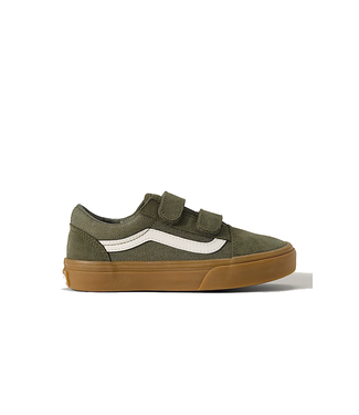 Vans Vans Youth Old Skool V Denim Green VN000CYAGRN